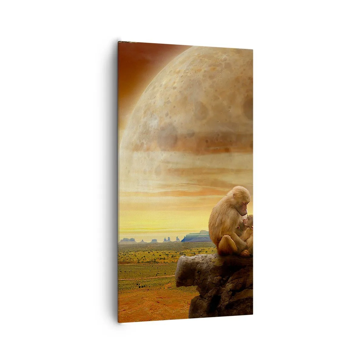 Obraz na plátne - Láska je všade rovnaká - 65x120 cm