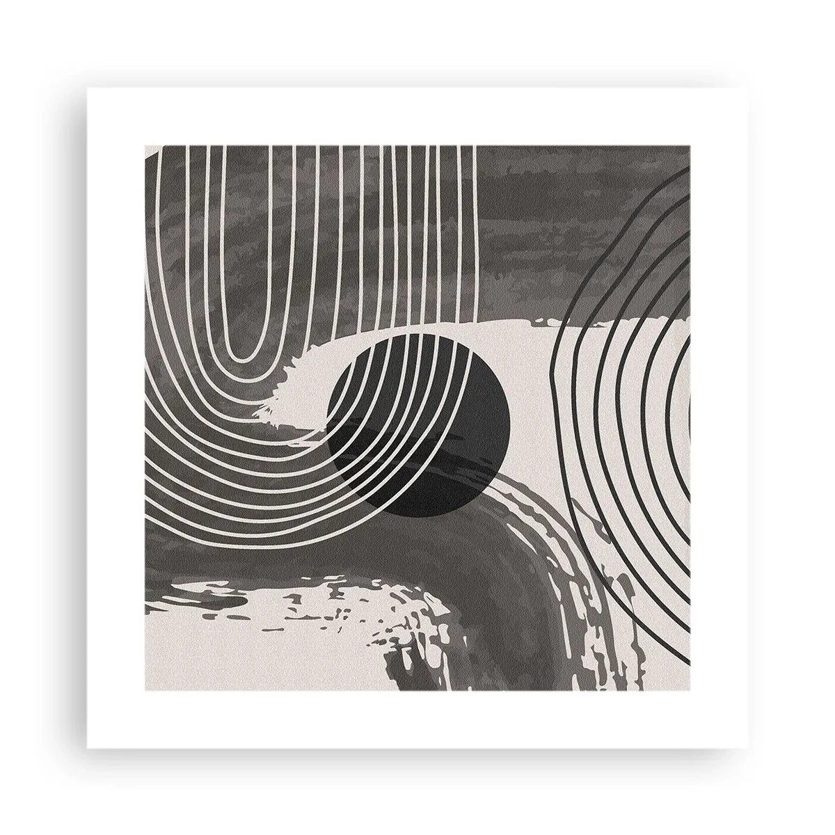 Plagát - Ovál víťazí - 40x40 cm