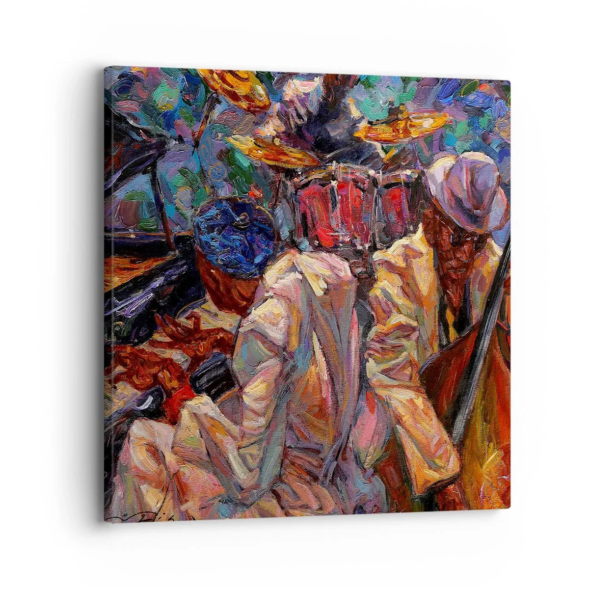 Obraz na plátne - V jednom rytme - 30x30 cm