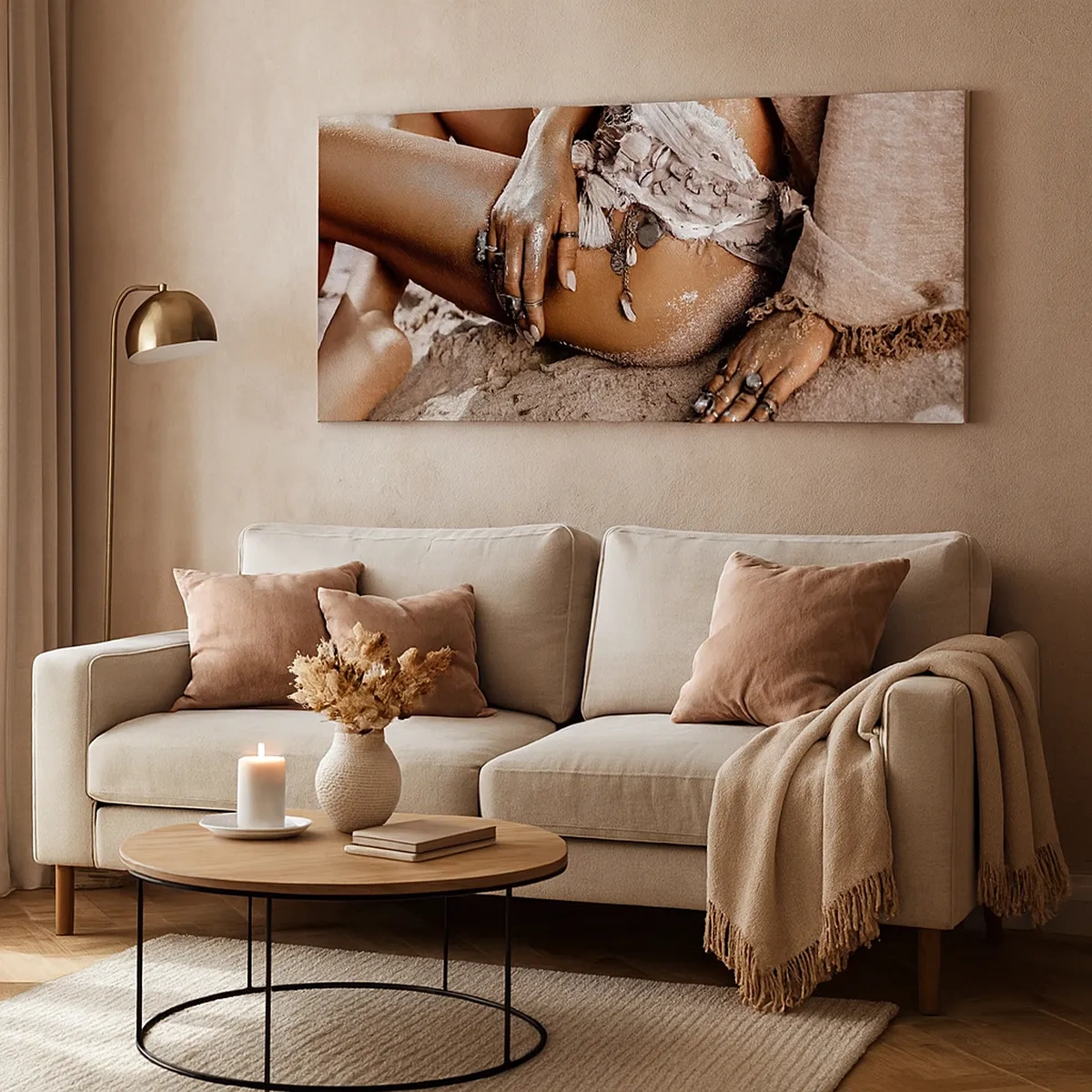 Obraz na plátne - Vyplavená na breh? - 30x30 cm