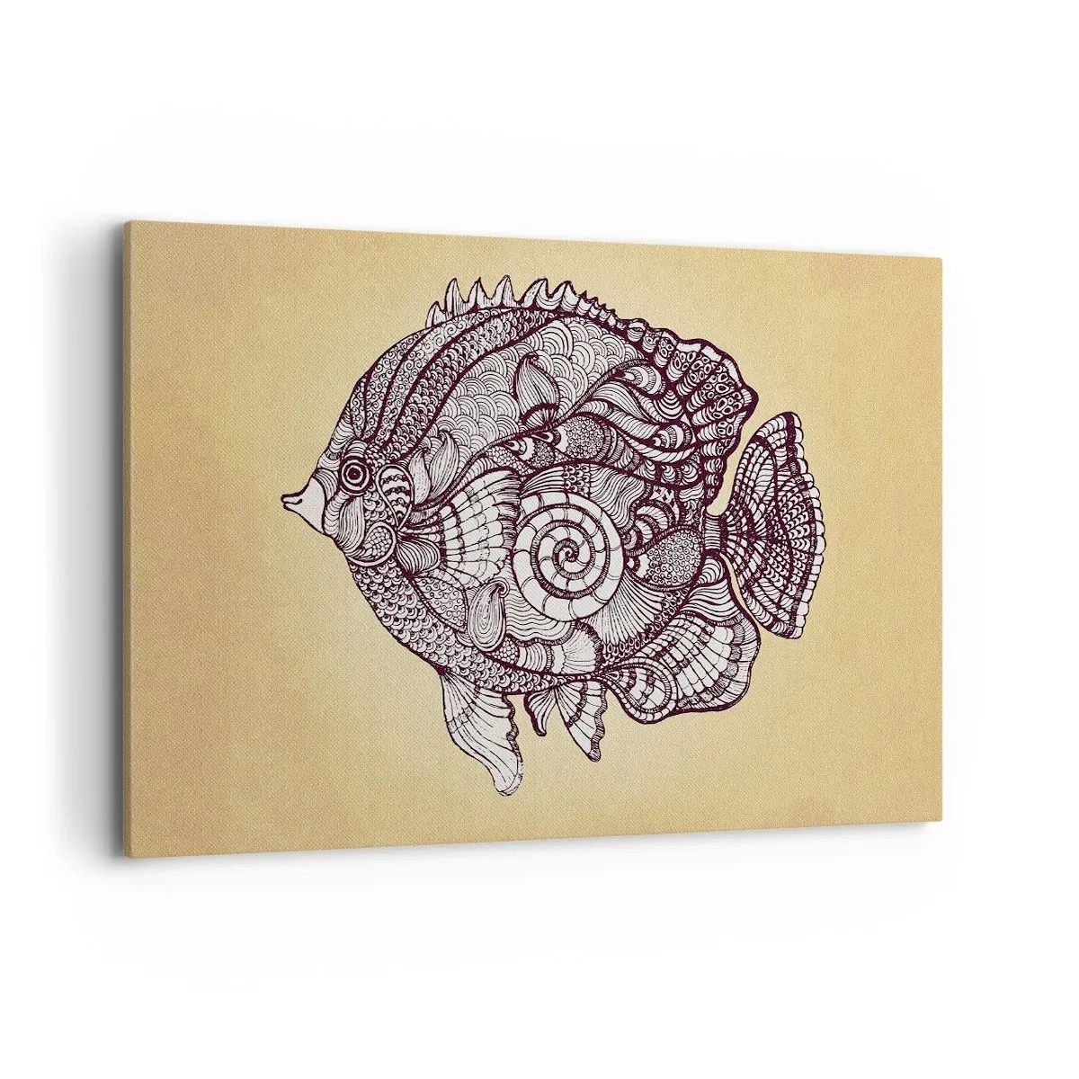 Obraz na plátne - Z oceánu ornamentov - 120x80 cm