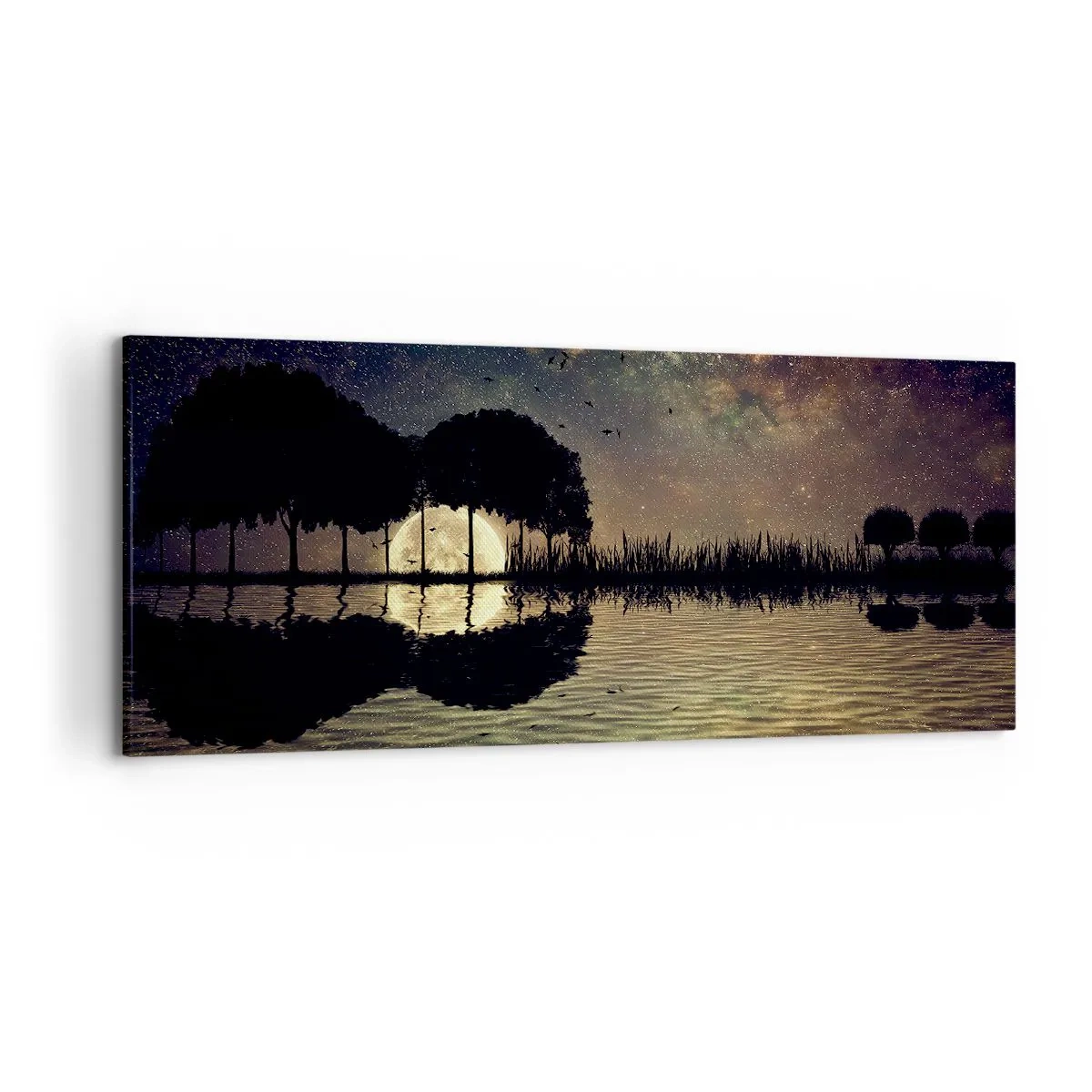 Obraz na plátne - Noc na konci sveta - 120x50 cm