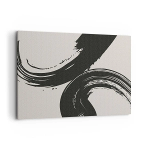 Obraz na plátne - S rozmachom a dookola - 100x70 cm