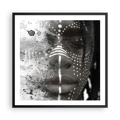 Plagát v čiernom ráme - Objav pôvodného ducha - 60x60 cm