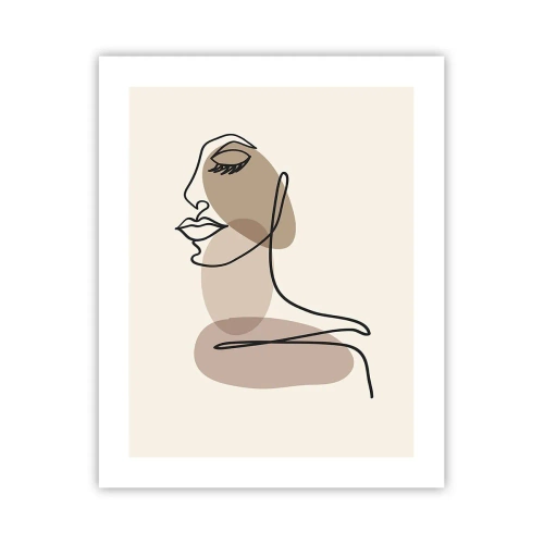 Plagát - Pri počúvaní samého seba - 40x50 cm