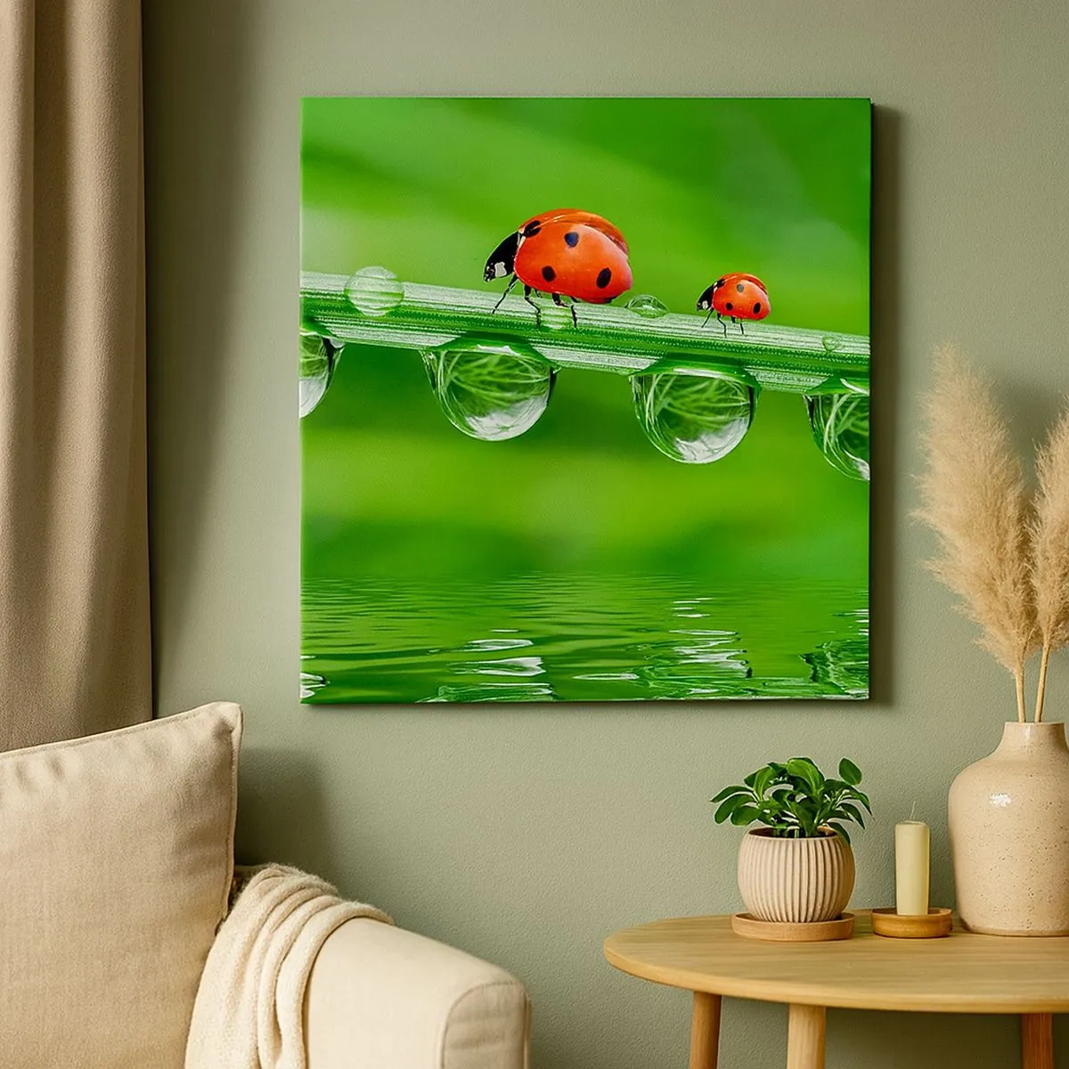 Obraz na plátne - Na cestách celé leto - 30x30 cm