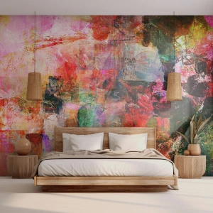 Fototapeta Standard Eco - Cesta ružovú - Abstrakcia, Kus, Grafika - 150x105 cm