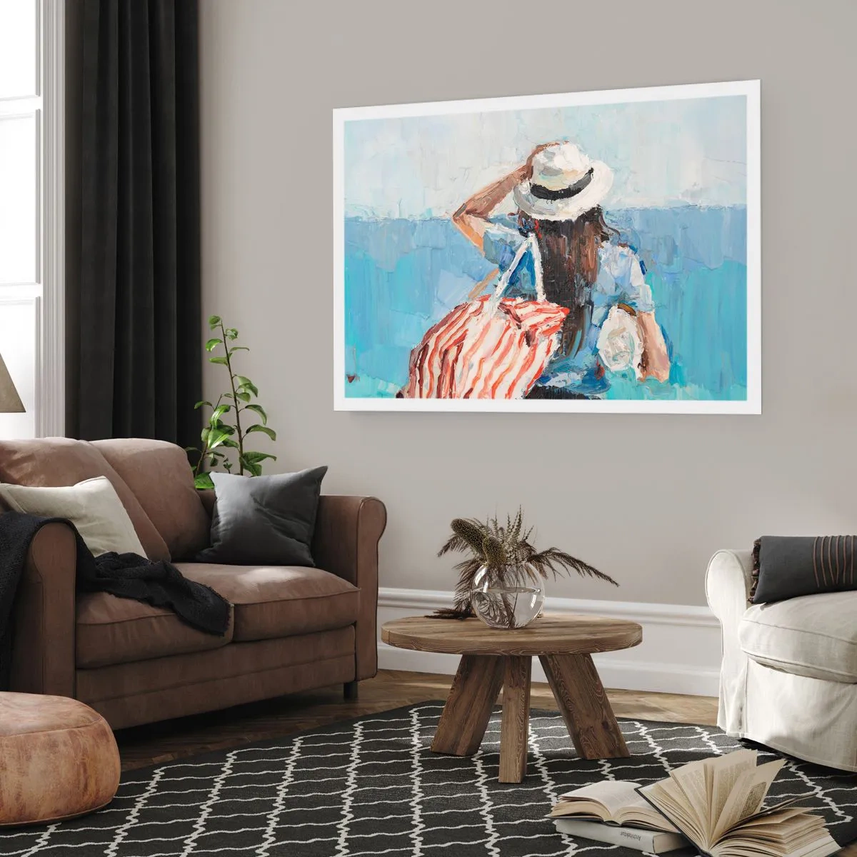 Plagát - Vitaj na dovolenke - 50x40 cm