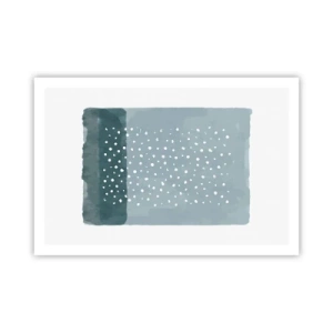 Plagát - Pestované na modrej - 91x61 cm