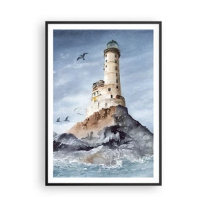 Plagát v čiernom ráme - Nepremožiteľná - 70x100 cm