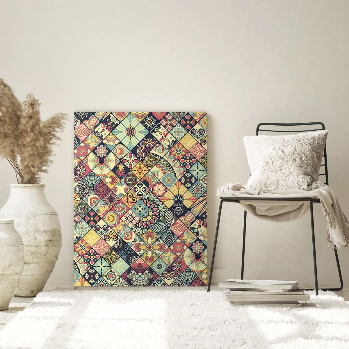 Obraz na skle - Marocká vízia - 80x120 cm