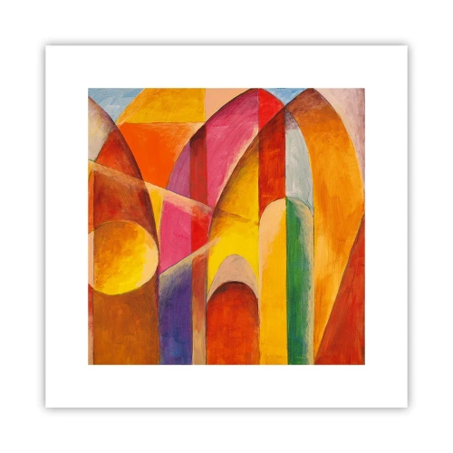 Plagát - Katedrála slnka - 30x30 cm