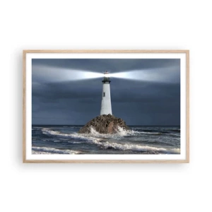 Plagát v ráme zo svetlého duba - Tu…tu…tuná! - 91x61 cm