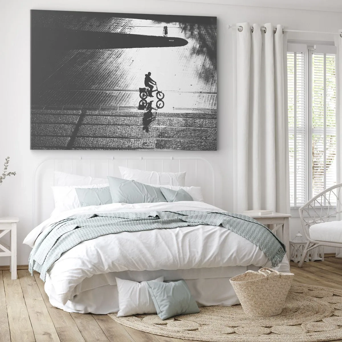 Obraz na plátne - Dopredu, cez mesto - 100x70 cm