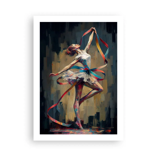 Plagát - Tanec so stuhou - 50x70 cm