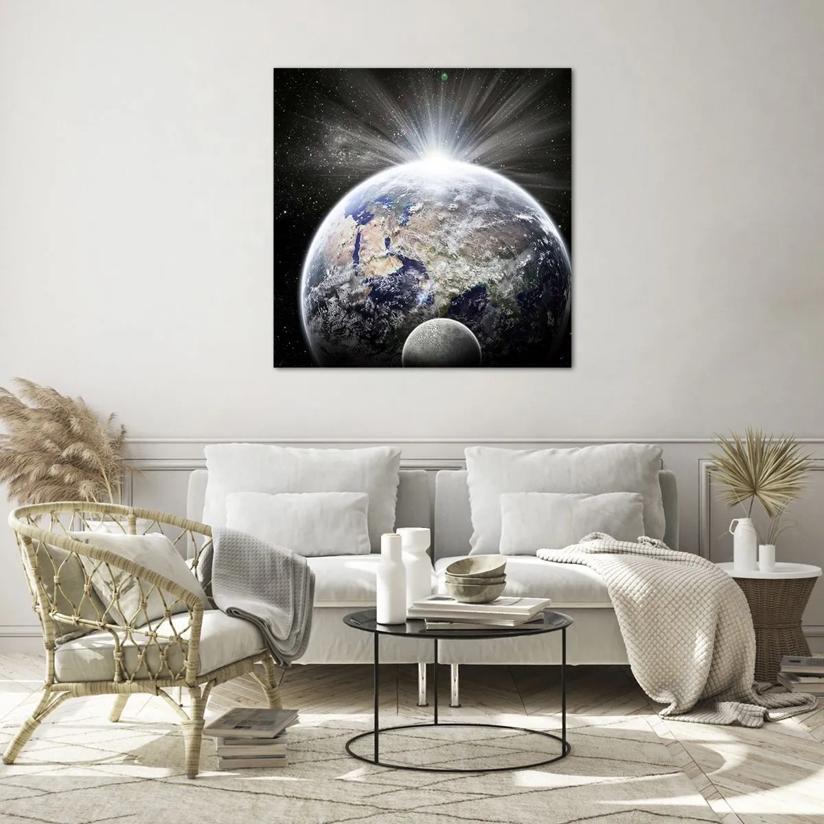 Obraz na skle - V plnom lesku - 60x60 cm