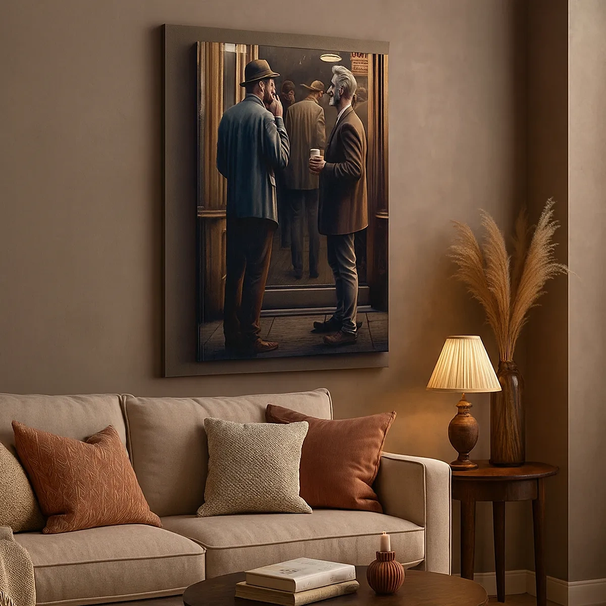 Obraz na plátne - Dobrá chvíľa dňa - 50x70 cm