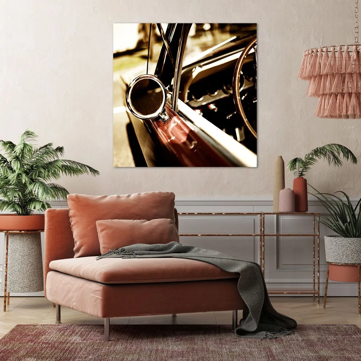 Obraz na plátne - Auto s dušou - 50x50 cm