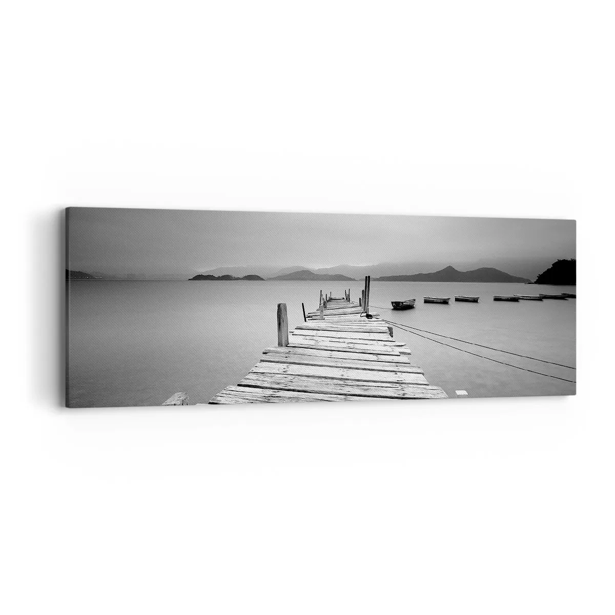 Obraz na plátne - Za horami, za morom  - 90x30 cm