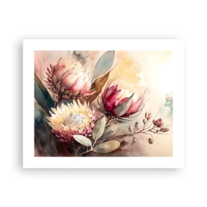 Plagát - Z profilu a en face - 50x40 cm