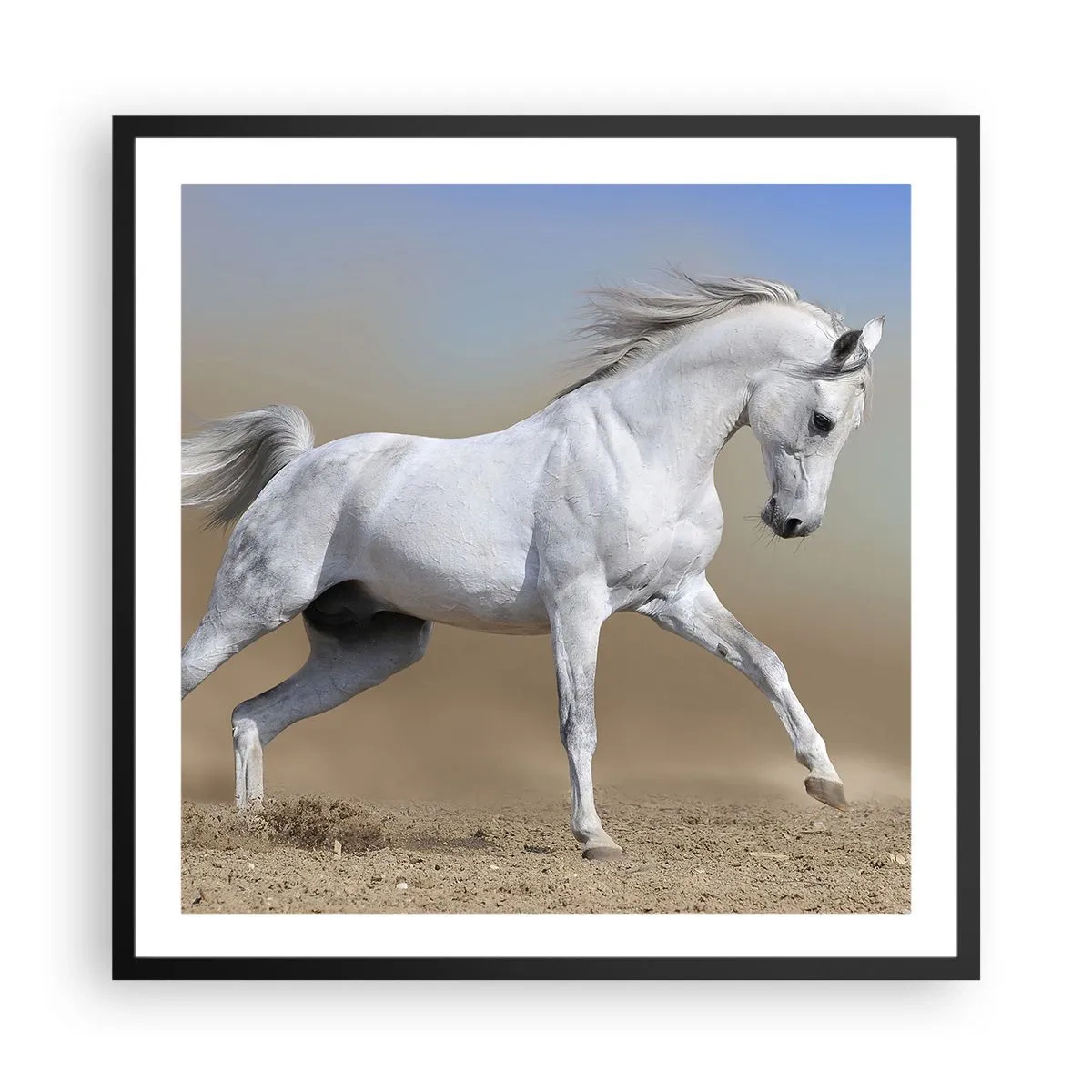 Plagát v čiernom ráme - Najkrajšia arabská rozprávka - 60x60 cm
