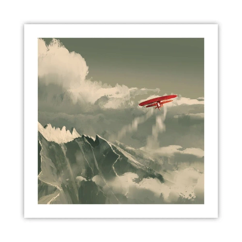 Plagát - Nebojácny priekopník - 50x50 cm