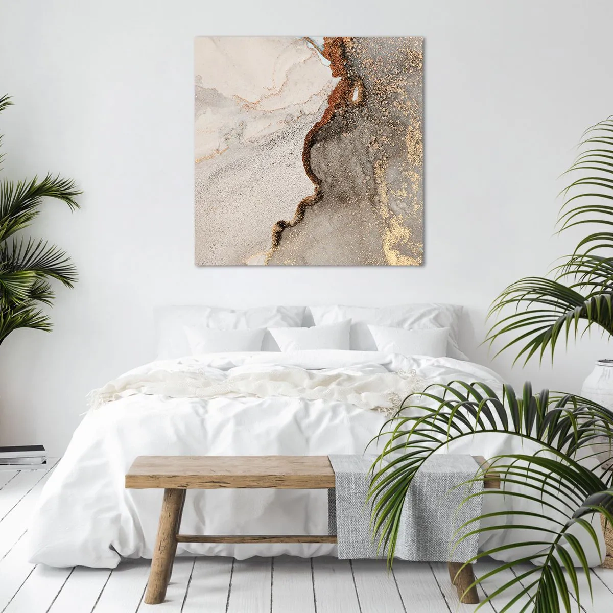 Obraz na plátne - Na hranici farieb - 50x50 cm