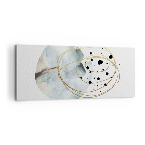 Obraz na plátne - V objatí priestoru - 100x40 cm