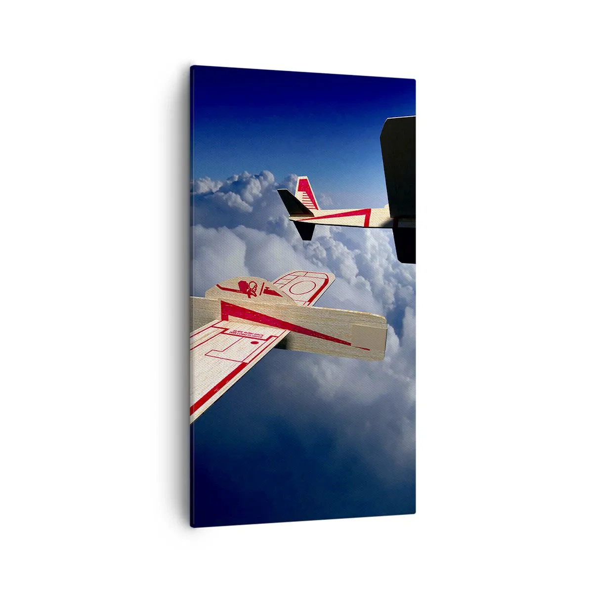 Obraz na plátne - Ešte vyššie, ešte ďalej - 55x100 cm