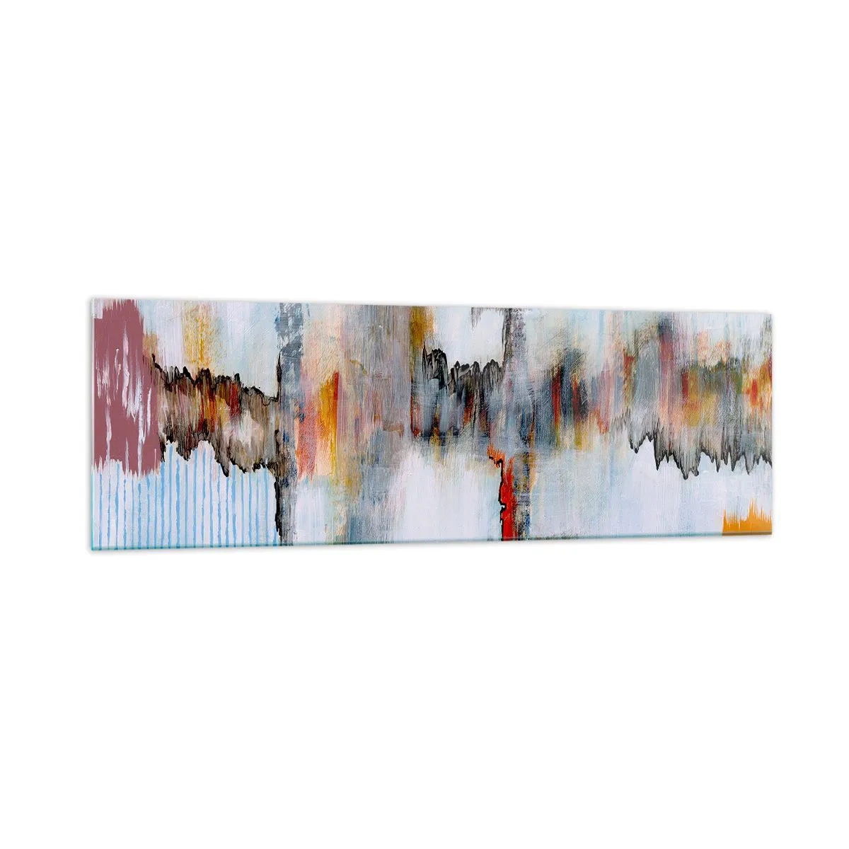 Obraz na skle - Paličkou po vode - 160x50 cm