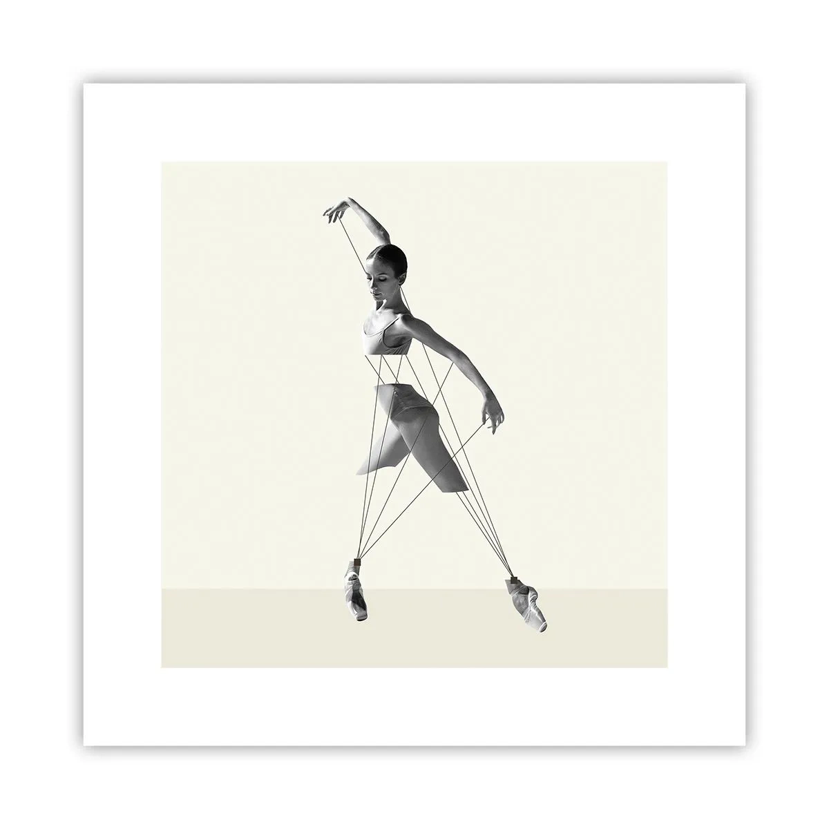 Plagát - V divadle sveta - 30x30 cm