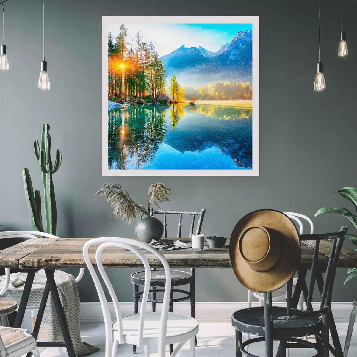 Plagát - Majestát a sladkosť - 40x40 cm