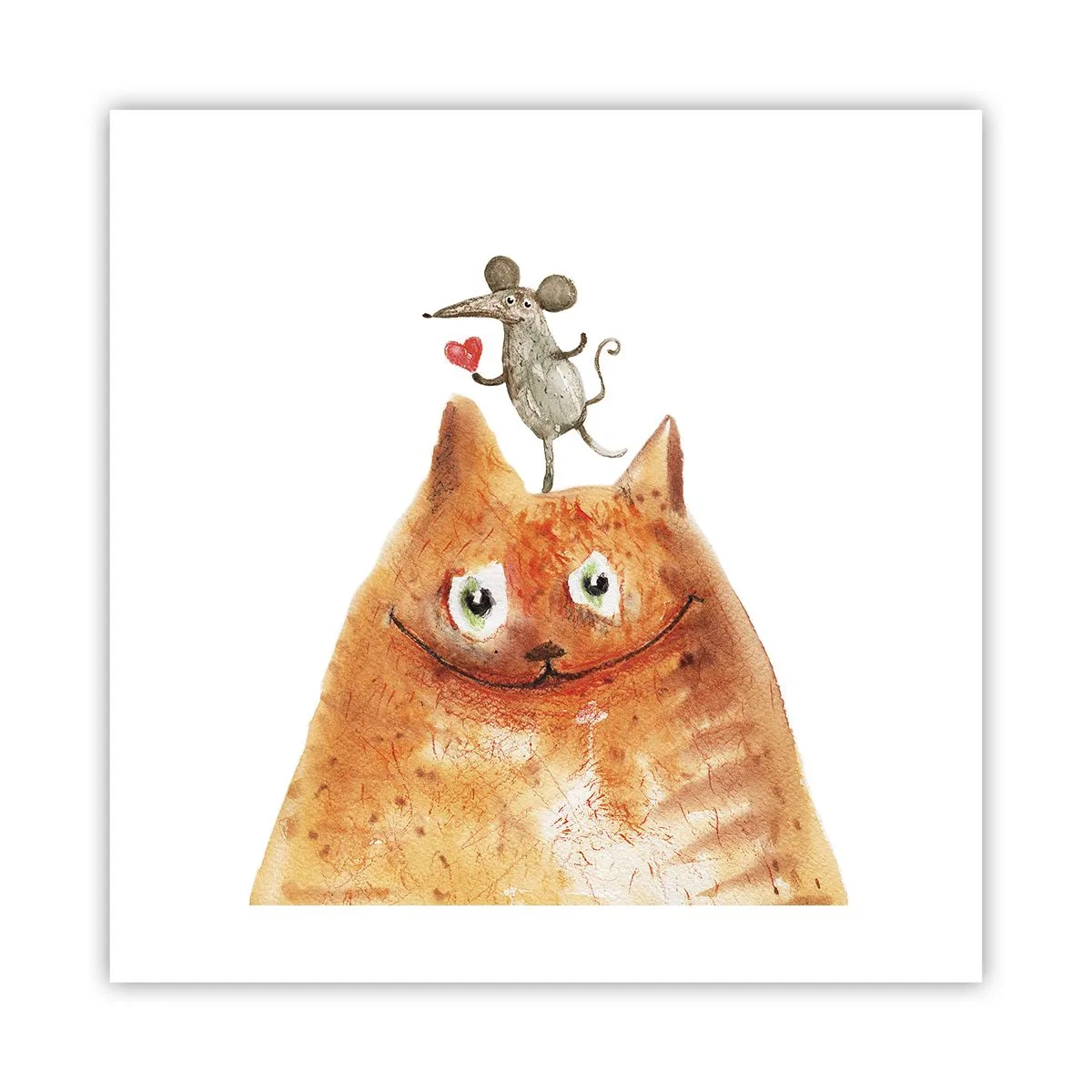 Plagát - Paradoxy lásky - 40x40 cm