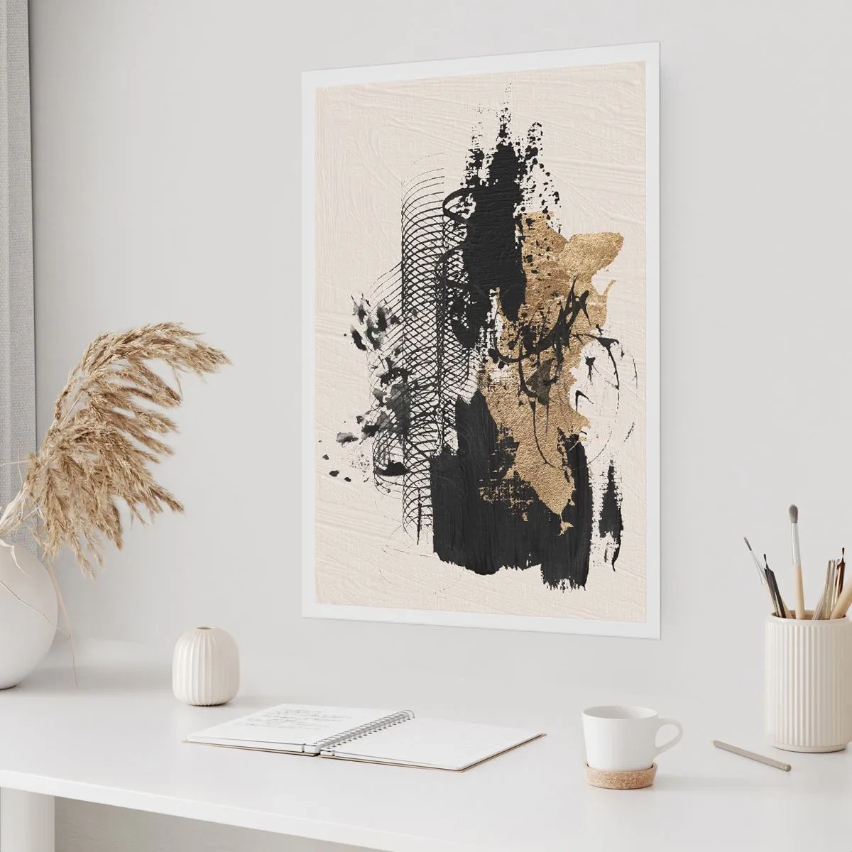 Plagát - Kompozícia s vášňou - 70x100 cm