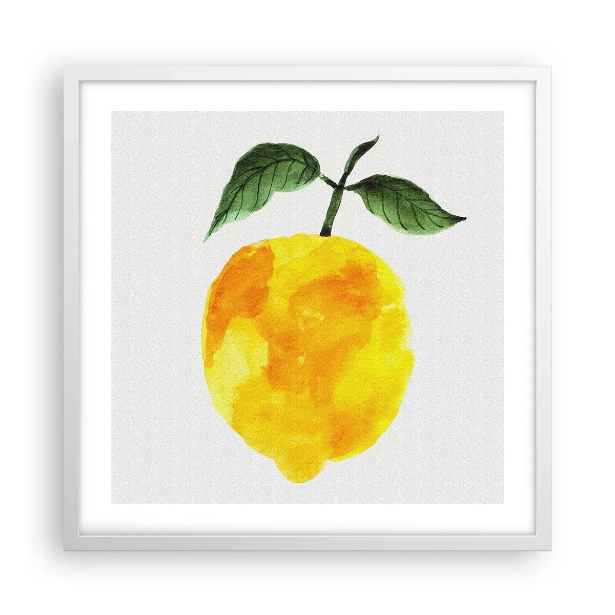 Plagát v bielom ráme - Ako spoznať chuť slnka - 50x50 cm