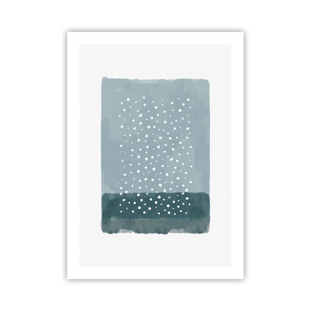 Plagát - Pestované na modrej - 50x70 cm