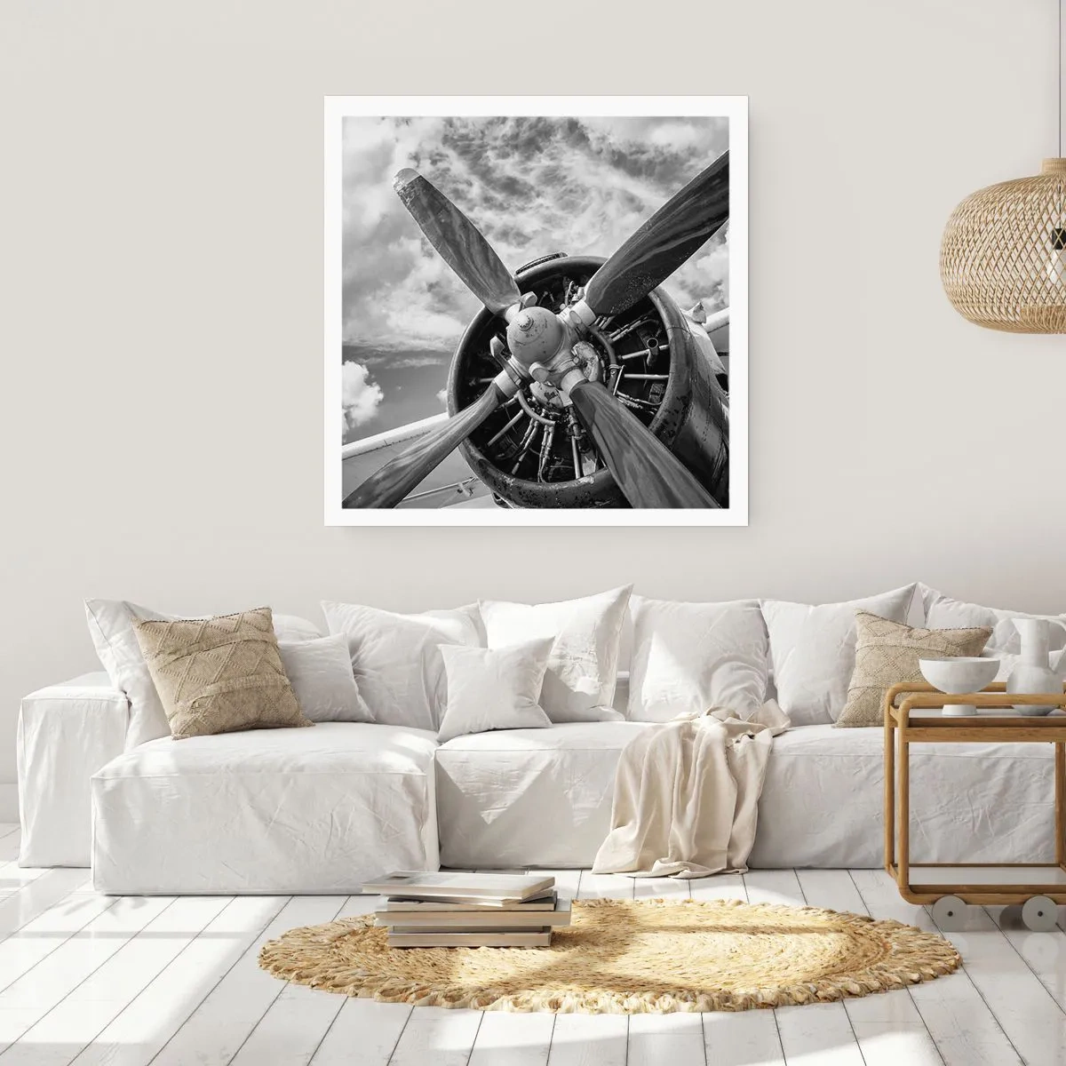 Plagát - Dobyvateľ oblohy - 40x40 cm