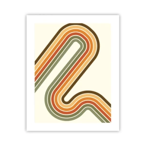 Plagát - Kľučkovanie do cieľa - 40x50 cm