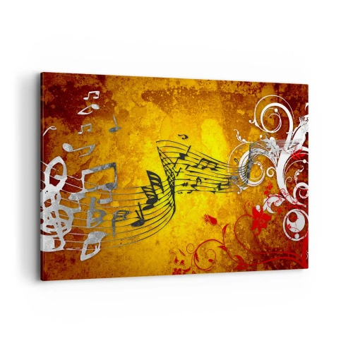 Obraz na plátne - Nech znie hudba - 120x80 cm