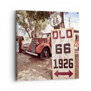 Obraz na plátne - Legenda americkej provincie - 40x40 cm