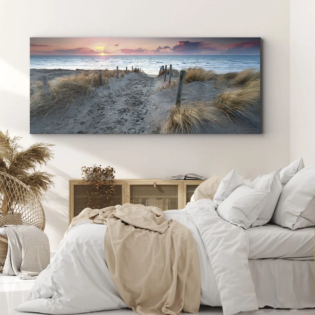 Obraz na plátne - Šiel by som s tebou na kraj světa… - 160x50 cm