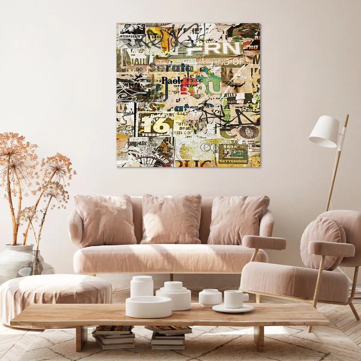 Obraz na plátne - Och, deje sa to... - 60x60 cm