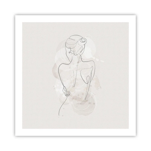 Plagát - Ako citlivý nástroj - 60x60 cm