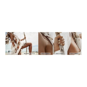 Vzorka fototapety Premium Sand - Kňažka slnka - Žena, Boho, Vintage - 100x30 cm