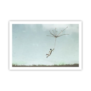 Plagát - Lietajúca púpava - 91x61 cm