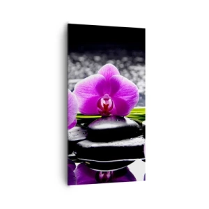 Obraz na plátne - Utopiť v tichu a pokoji - 65x120 cm