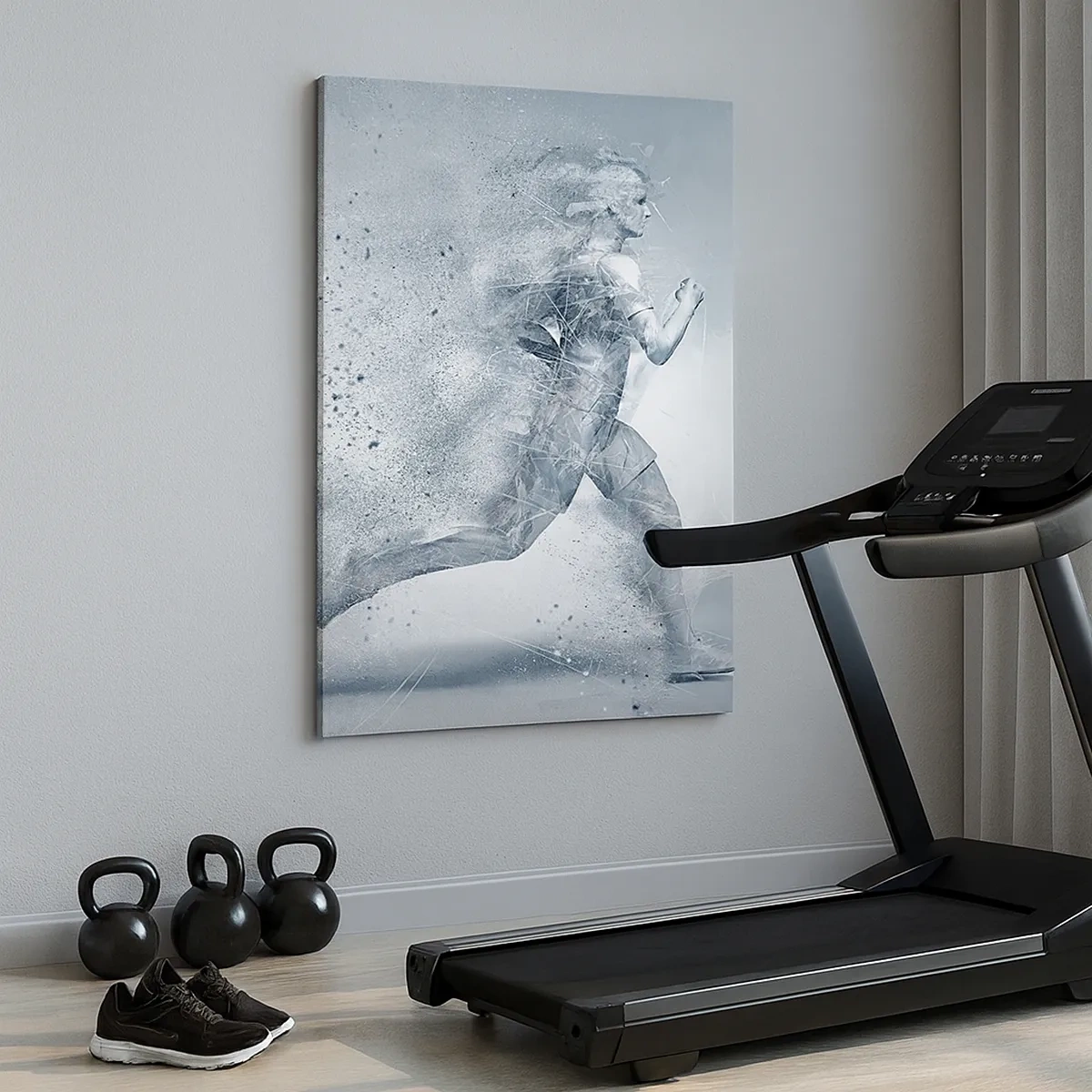 Obraz na plátne - Energia kryštalicky čistá - 50x70 cm