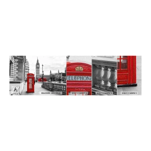 Vzorka fototapety Premium Canvas - Nepochybne Londýn - Mesto, Londýn, Architektúra - 100x30 cm