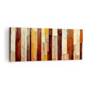 Obraz na plátne - Hymna lesných stromov - 120x50 cm