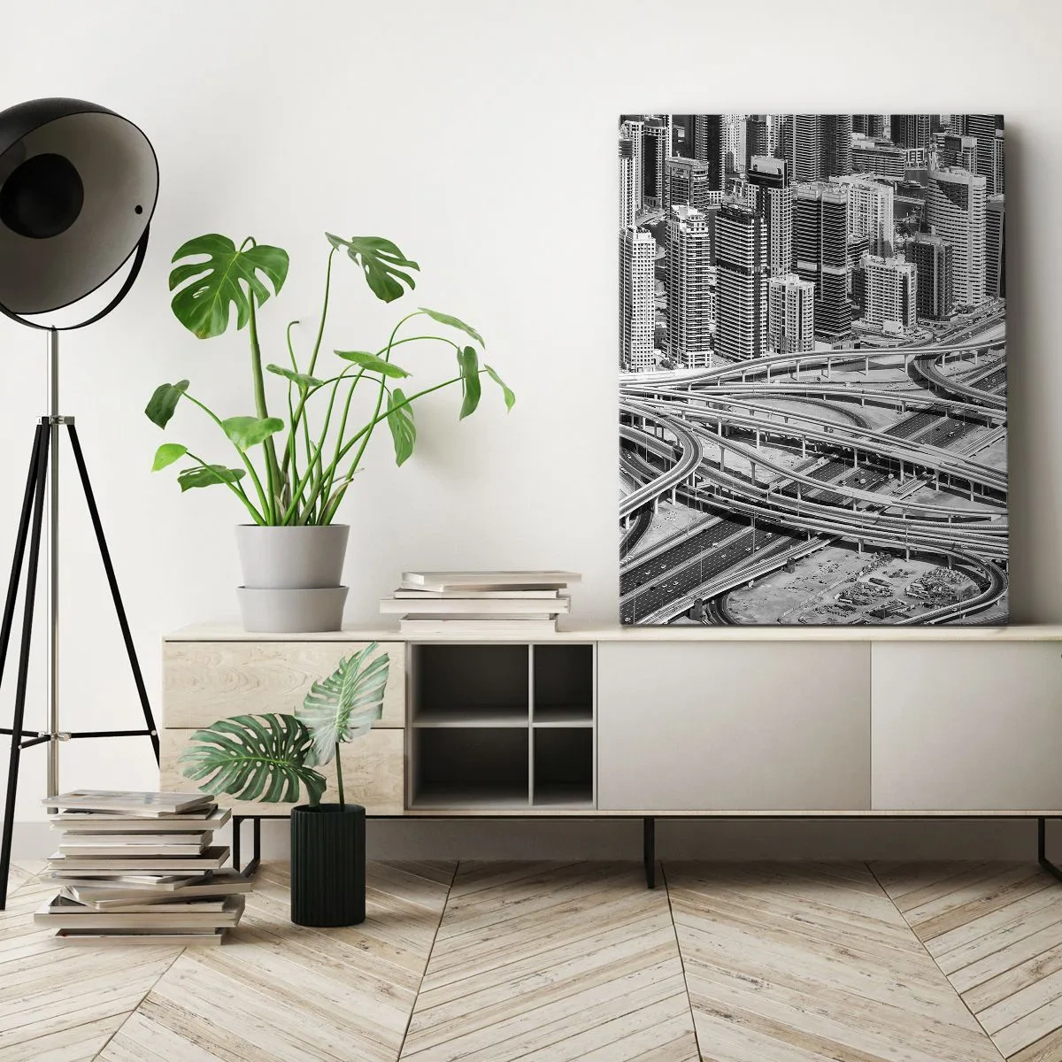 Obraz na plátne - Dubaj – neskutočné mesto - 55x100 cm